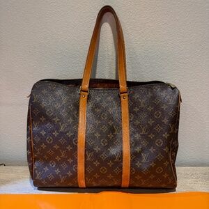 LOUIS VUITTON Monogram Flanerie Travel Tote Large LV Bag 19x13x6